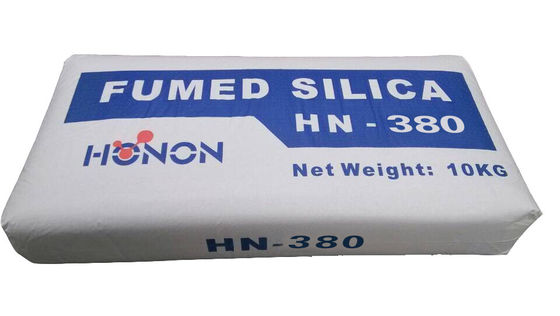 Công nghiệp 99,8% Hydrophilic Fumed Silica HN-380 JiangSu Honon